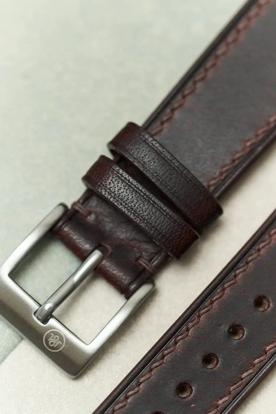 Art Wax Watch Strap - Tobacco Brown - RTW - Image 5