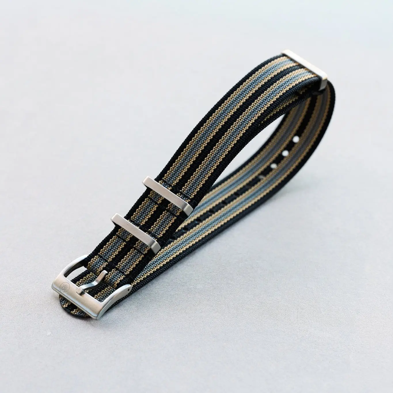 Premium Ribbed Fabric Watch Strap - No Time To Die Bond