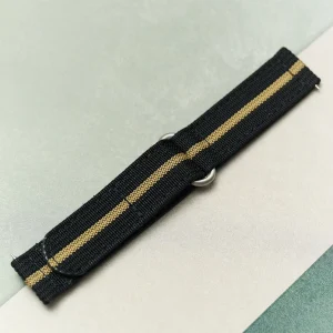 Premium Ribbed İki Parça Balistik Naylon Kayış - Siyah & Haki