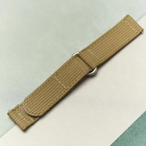Premium Ribbed İki Parça Balistik Naylon Kayış - Mocha