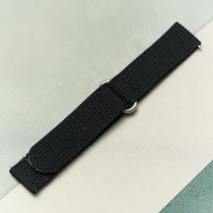 Premium Ribbed İki Parça Balistik Naylon Kayış - Siyah