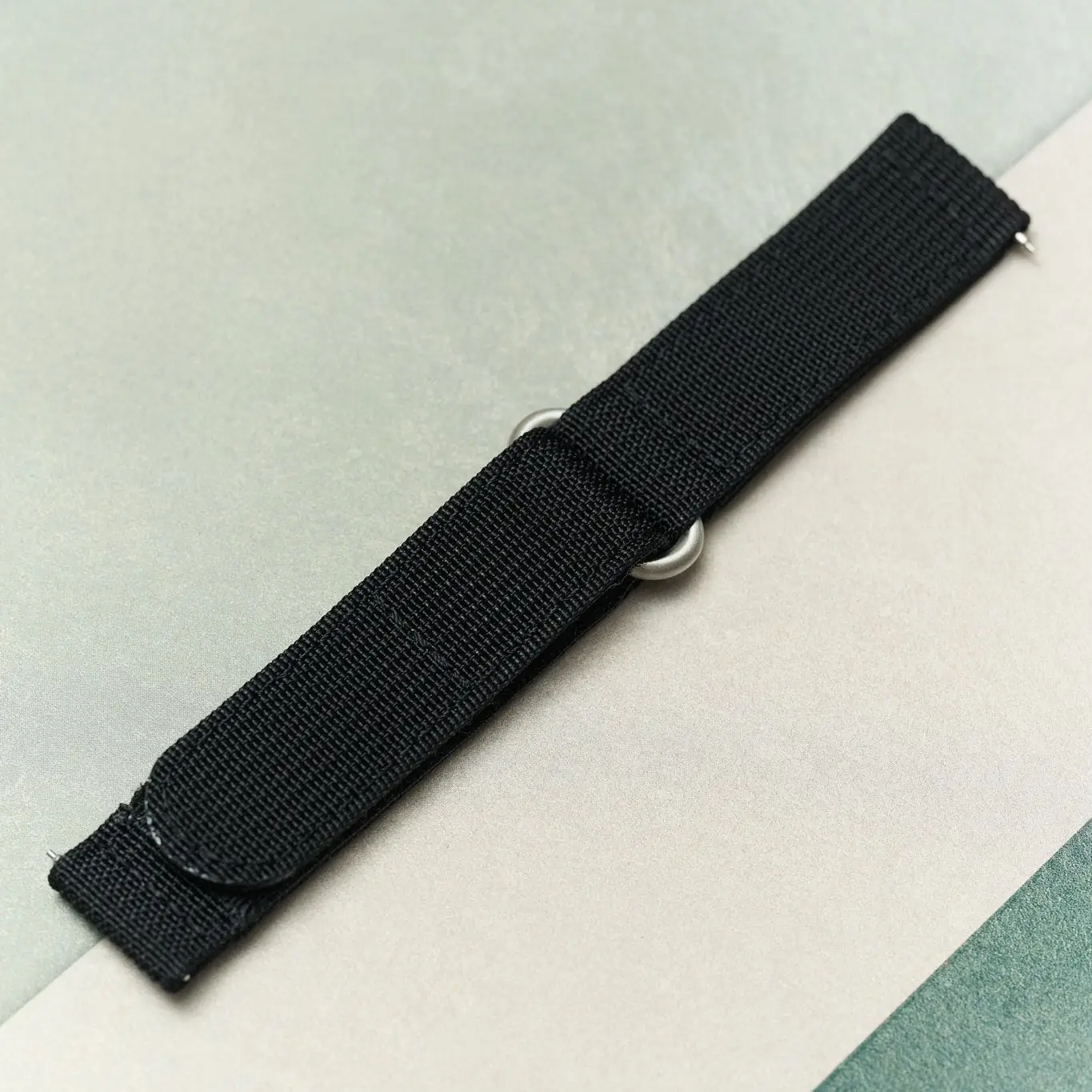 Premium Ribbed İki Parça Balistik Naylon Kayış - Siyah