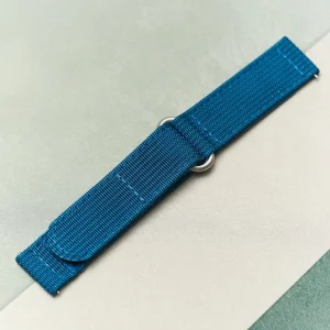 Premium Ribbed İki Parça Balistik Naylon Kayış - Ocean Mavi