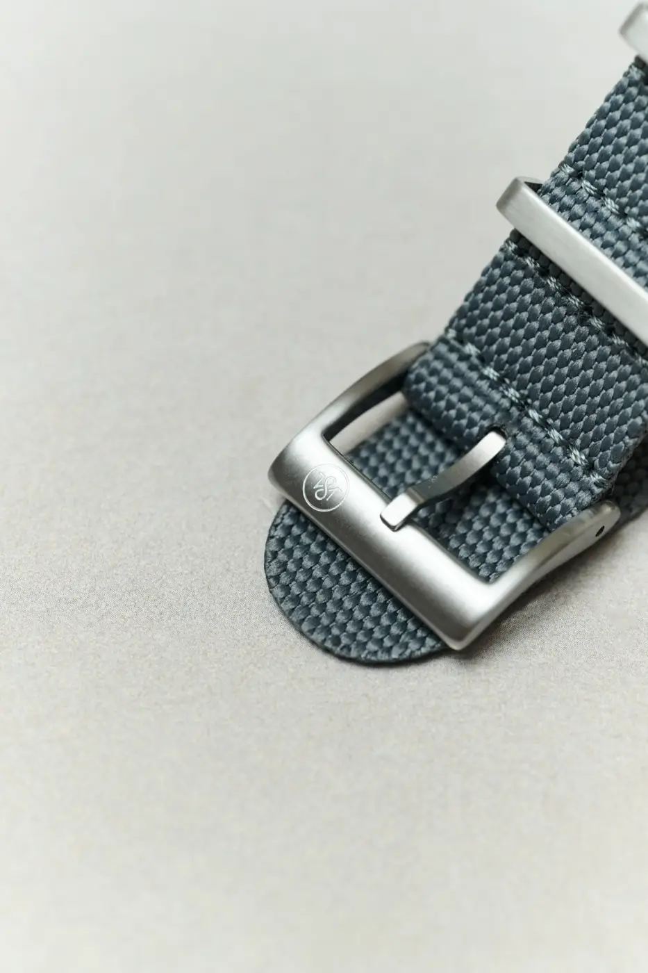 Premium Kumaş Honeycomb Kayış - Marine Gri - Image 5