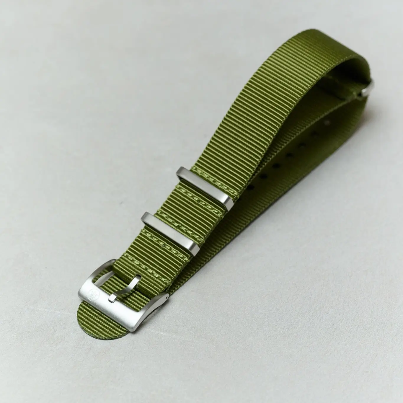 Premium Tubular Nylon Strap - Army Green