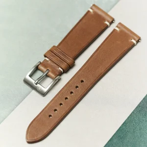 Horween Chromexcel Strap Minimal Stitch - Natural Tan - RTW