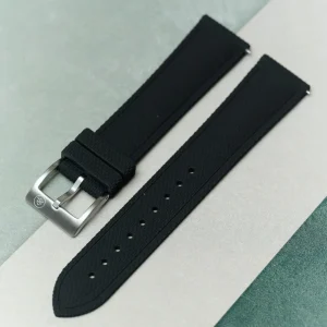 AquaFlex Kauçuk Klasik Kayış - Siyah