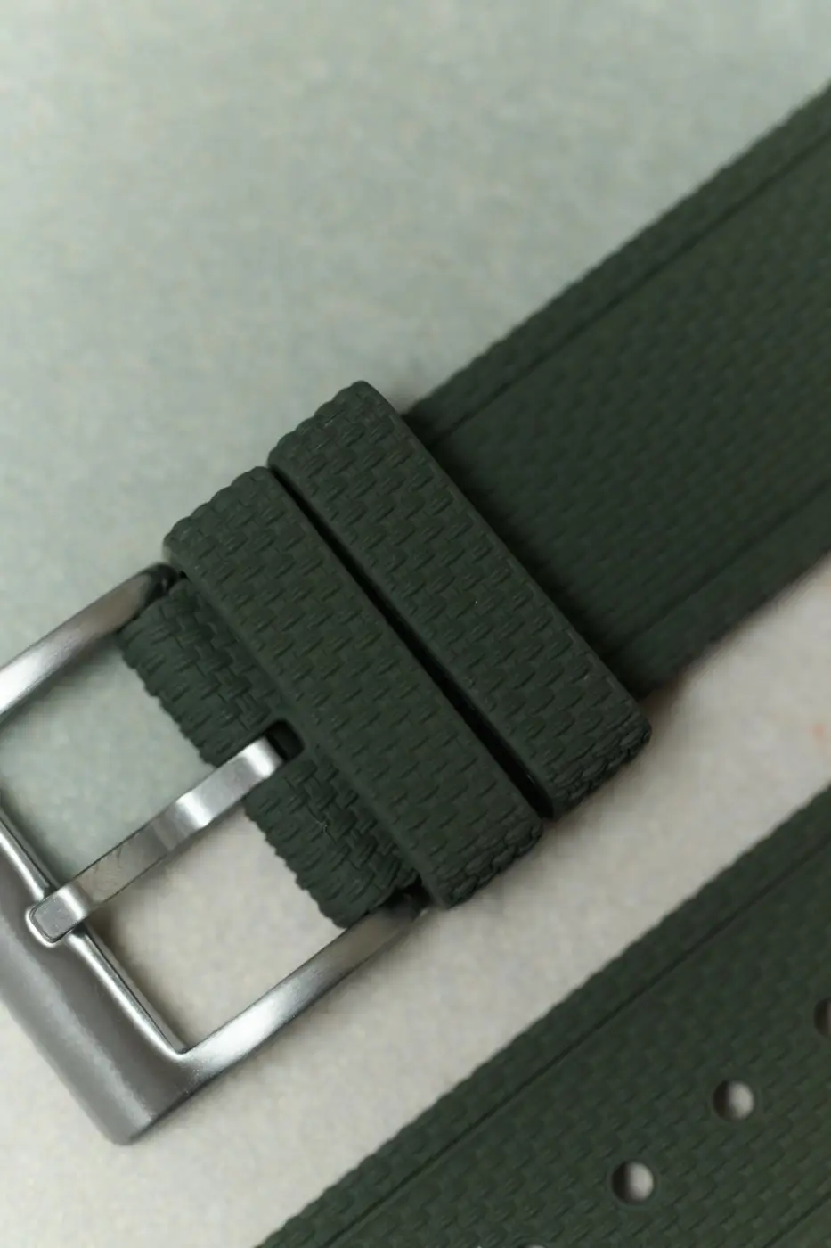 AquaFlex Rubber Classic Strap - Green - Image 5