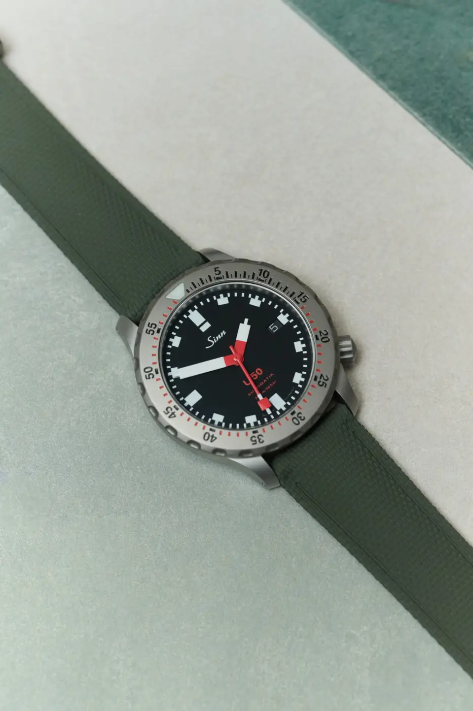 AquaFlex Rubber Classic Strap - Green - Image 6