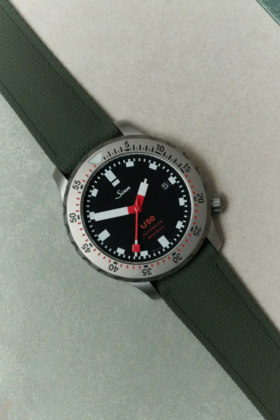 AquaFlex Rubber Classic Strap - Green - Image 7