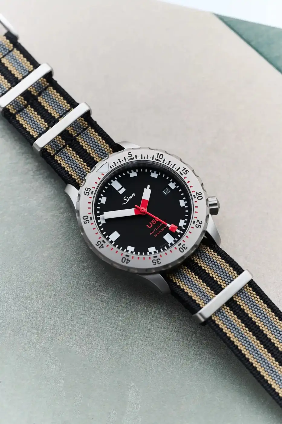 Premium Ribbed Fabric Watch Strap - No Time To Die Bond - Image 2