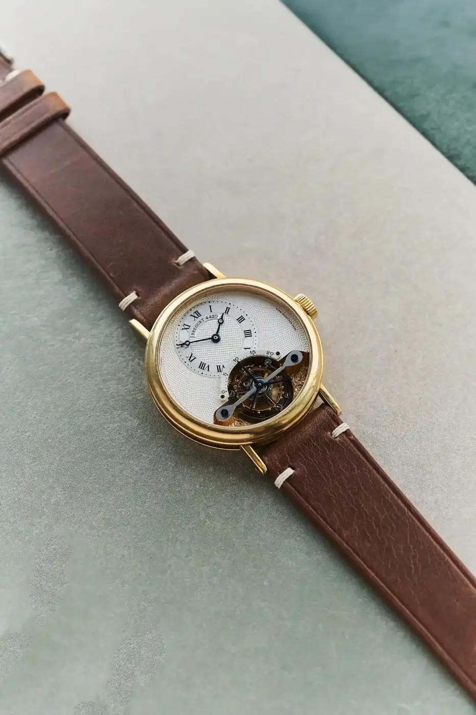Horween Chromexcel Kayış Minimal Dikiş - Naturel Taba - Hazır Stok - Image 2