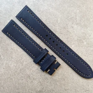 French Calfskin Watch Strap - Navy Blue
