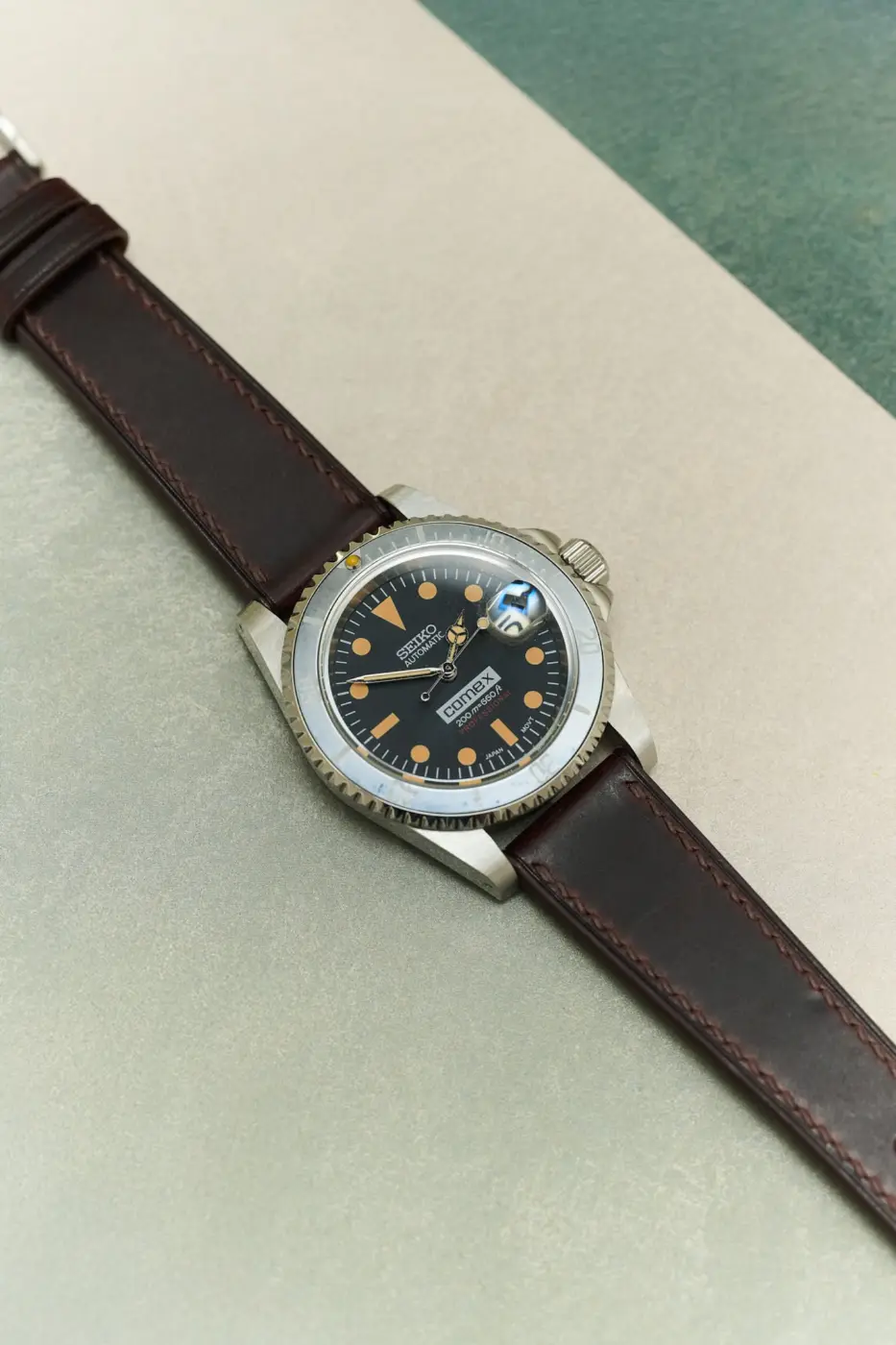 Art Wax Watch Strap - Tobacco Brown - RTW - Image 2