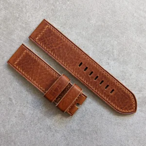 Badalassi Wax Panerai Kayış - Taba Kahverengi