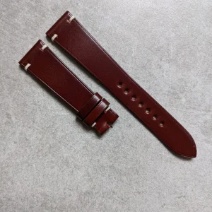 Cordovan Vintage Kayış Minimal Dikiş - Kahverengi