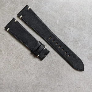 Pueblo Vintage Kayış Minimal Dikiş - Siyah
