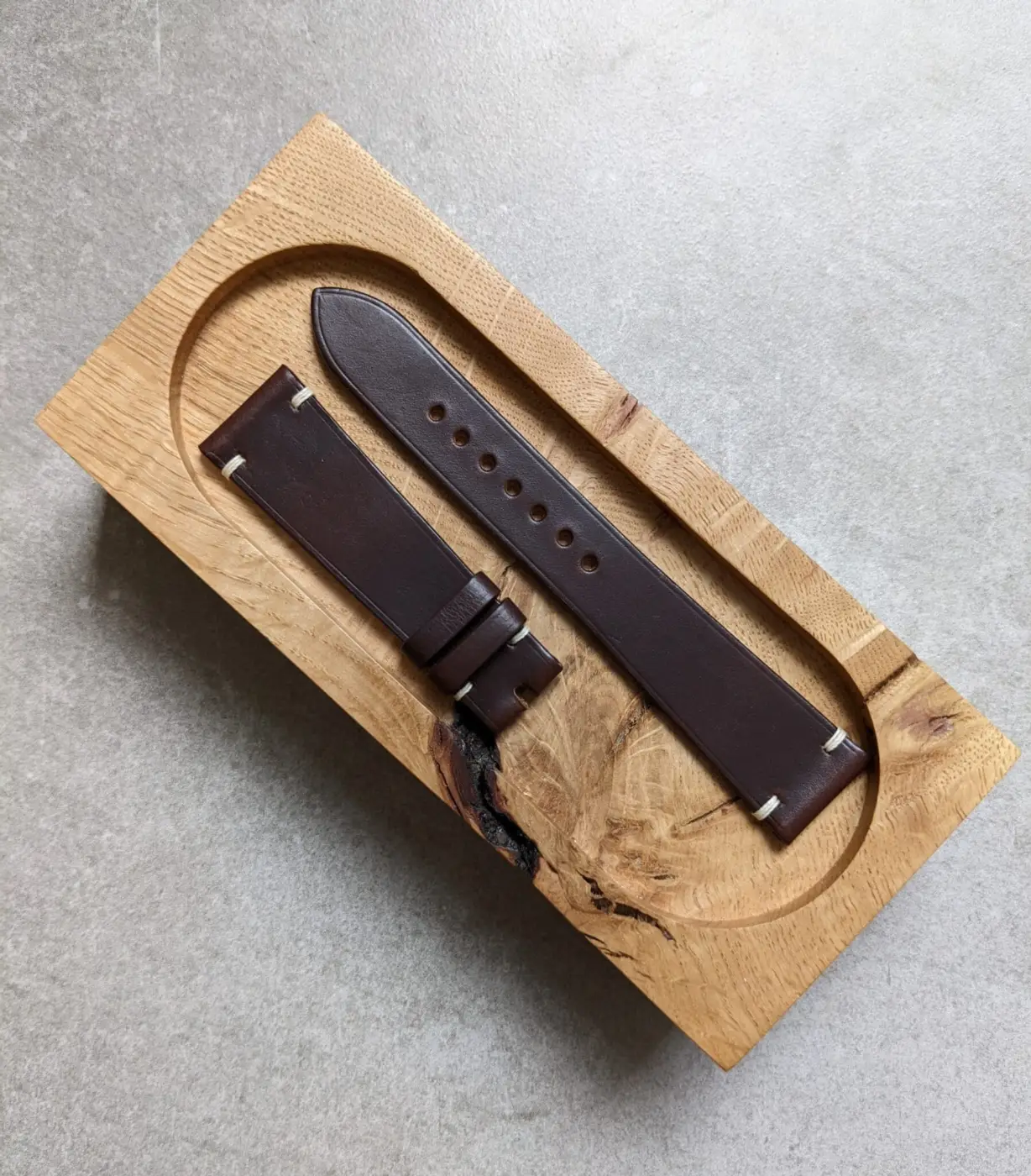 Chromexcel Vintage Kayış Minimal Dikiş - Chocolate Kahverengi - Image 5