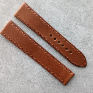 Omega-Tarzı Katlanır Toka Kayış - Chestnut Buttero