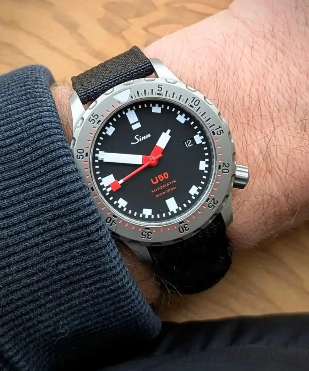 Premium Ribbed İki Parça Balistik Naylon Kayış - Siyah - Image 4