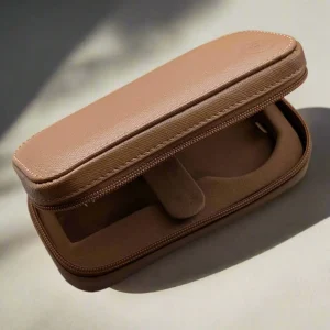 Taba Kahverengi Travel Kutu - 2 Saat Zip Kutu