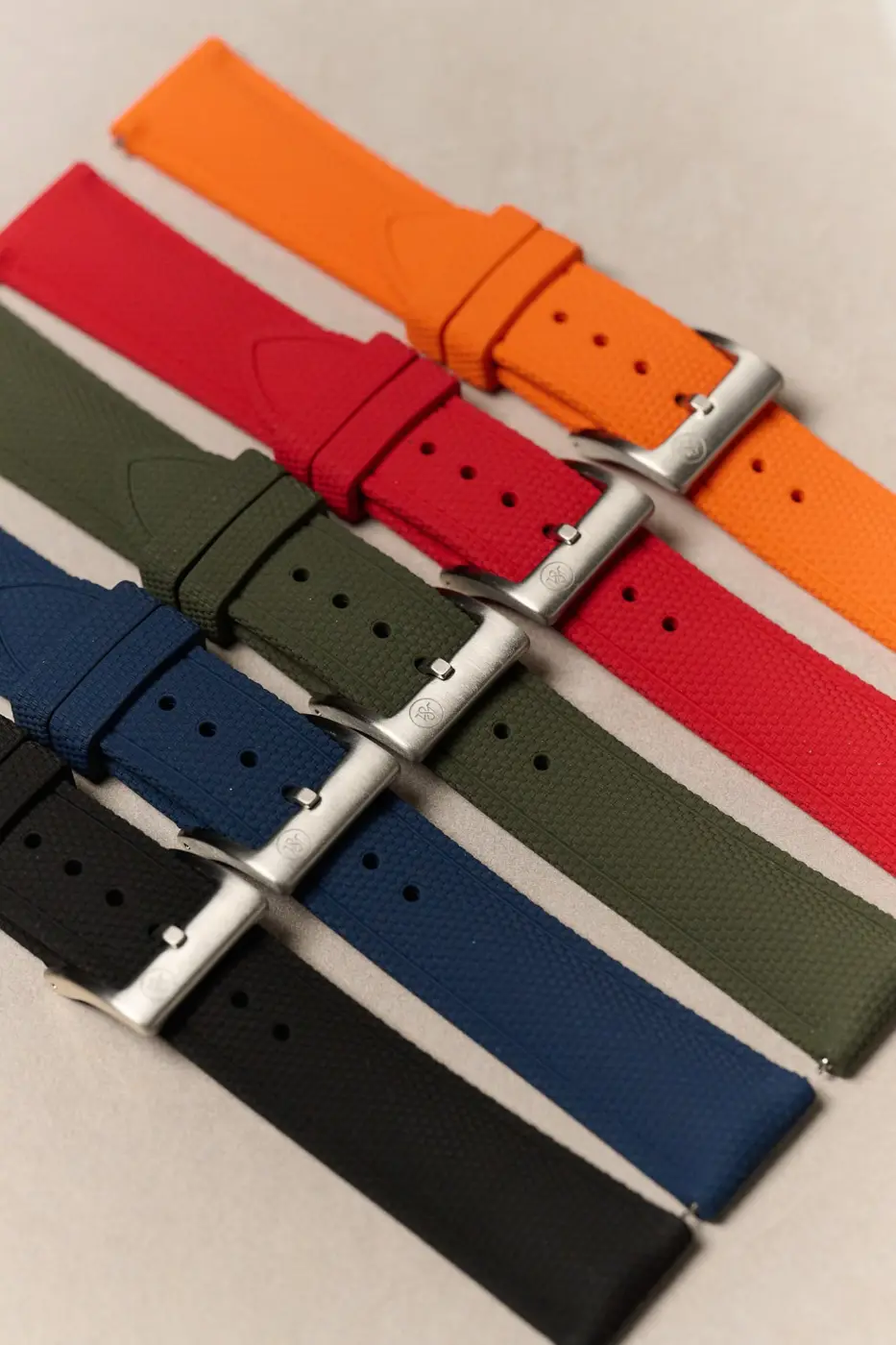 AquaFlex Rubber Classic Strap - Green - Image 9