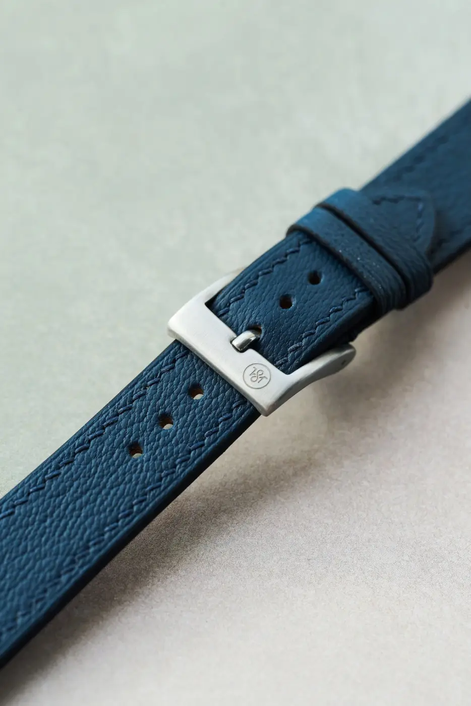 Alran Sully Goatskin Strap - Navy Blue - RTW - Image 7