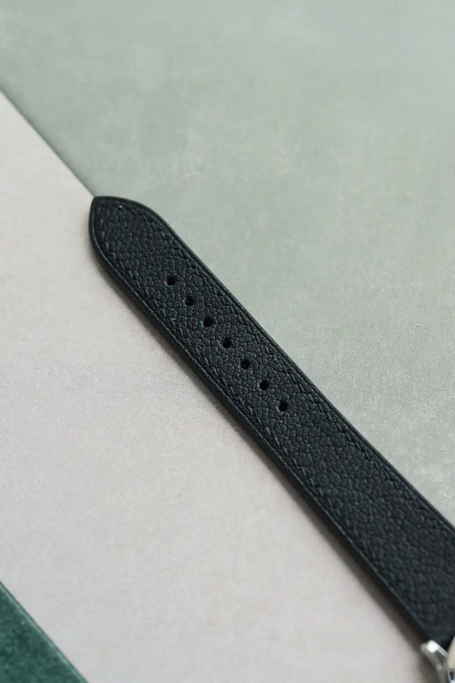 Alran Sully Goatskin Strap - Black - RTW - Image 4