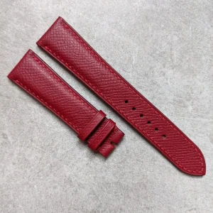 Epsom Dana Derisi Saat Kayışı - Bordo